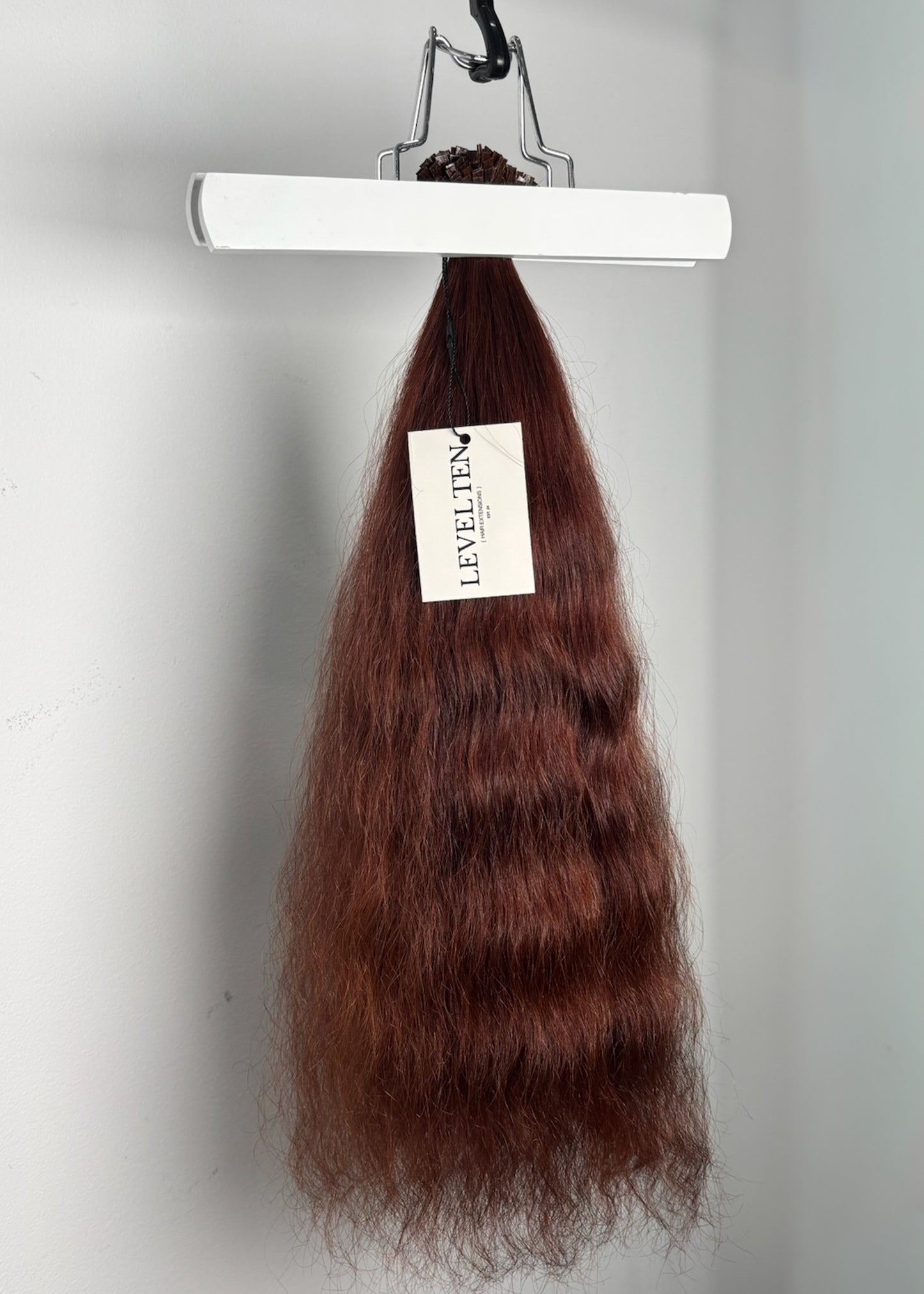 Wavy Level 5 Mahogany Slavic Tail (174g / 22 inches)