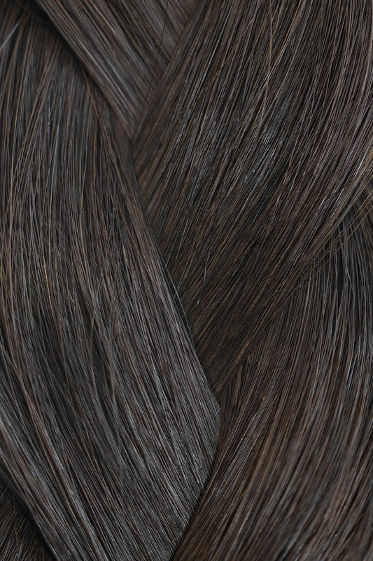 22" Keratin Bond Hair Extensions (25g Bundle) in Cocoa Noir
