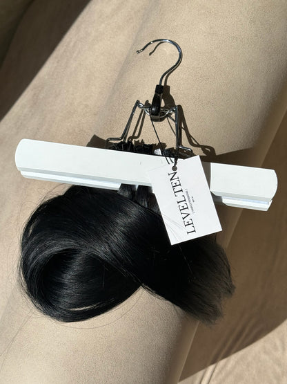 22" Keratin Bond Hair Extensions (25g Bundle) in Caviar