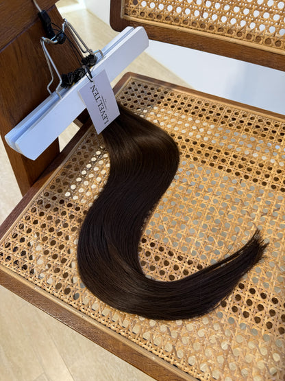 22" Keratin Bond Hair Extensions (25g Bundle) in Cold Brew